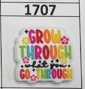 1707- Grow Through Focal Bead