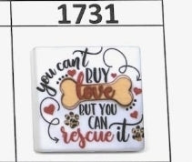 1731- Rescue It Focal Bead