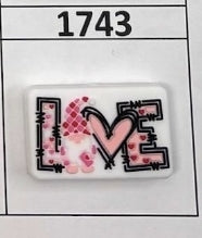 1743- Gnome Love Focal Bead