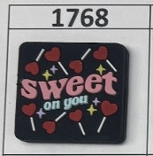 1768- Sweet On You Focal Bead