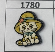 1780- Kitten Focal Bead