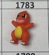 1783- 3D Poke Char Focal Bead