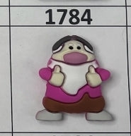 1784- 3D Dwarf Focal Bead