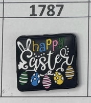 1787- Happy Easter Focal Bead