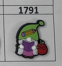 1791- Book Gnome Focal Bead