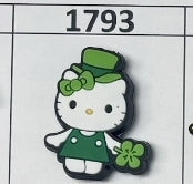 1793- Clover HK Kitty Focal Bead