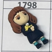 1798- 3D HP Girl Herm Focal Bead