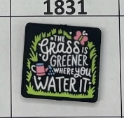 1831- Grass is Greener Focal Bead