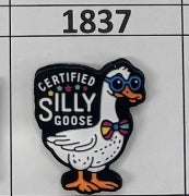 1837- Certified Silly Goose Focal Bead
