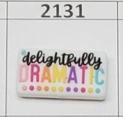 2131-  Delightfully Dramatic Focal Bead