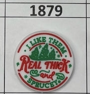 1879-  Real Thick and Sprucey Focal Bead