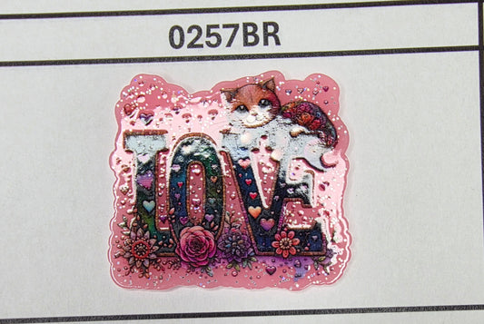 0257BR Love Cat