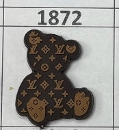 1872- Love Bear Focal Bead