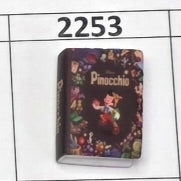 2253- Pinnochi Book Focal Bead