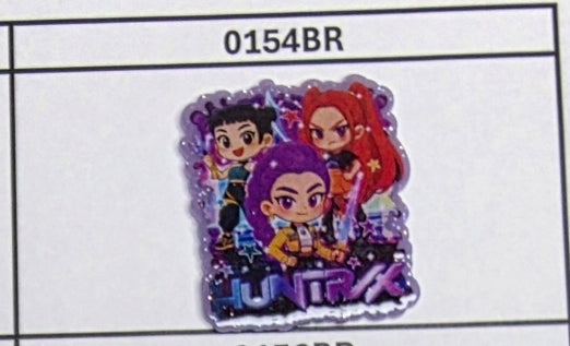 0154BR KPOP Huntrix Square