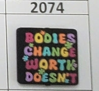 2074- Bodies Change Focal Bead