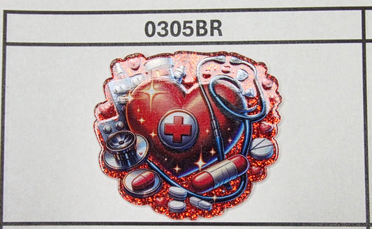 0305BR Medical Heart