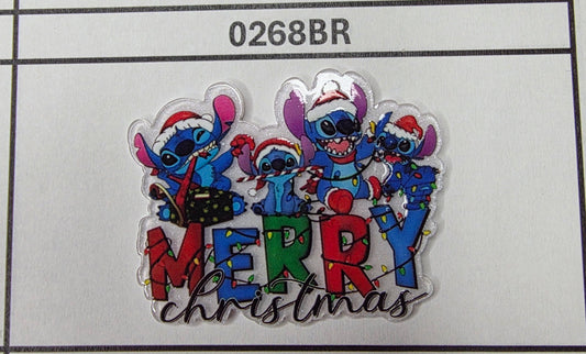 0268BR Merry Christmas Stit