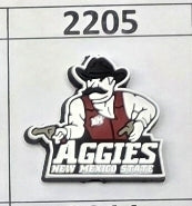 2205- Aggies Focal Bead