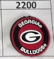 2200- GA Bull Round Focal Bead
