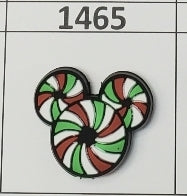 1465- Mint Mouse Focal Bead