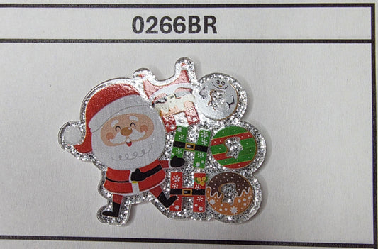 0266BR Santa HoHoHo