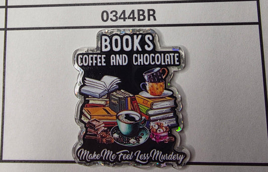 0344BR Books Coffe and Chocolate