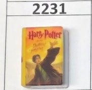 2231- HP & The Deathly Hallows Focal Bead