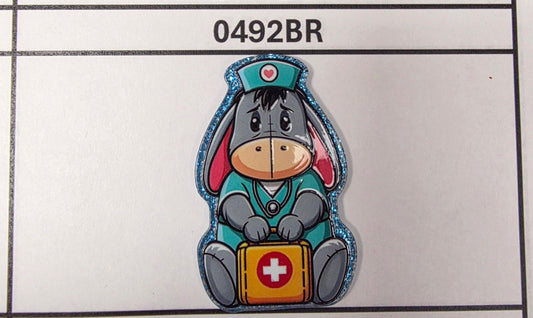 0492BR- Donkey Nurse