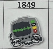 1849- Defib Machine Focal Bead