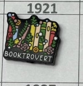 1921- Booktrovert Focal Bead
