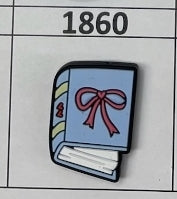 1860- Book Focal Bead