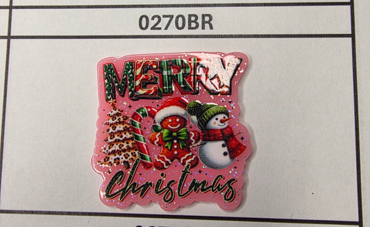 0270BR Merry Christmas