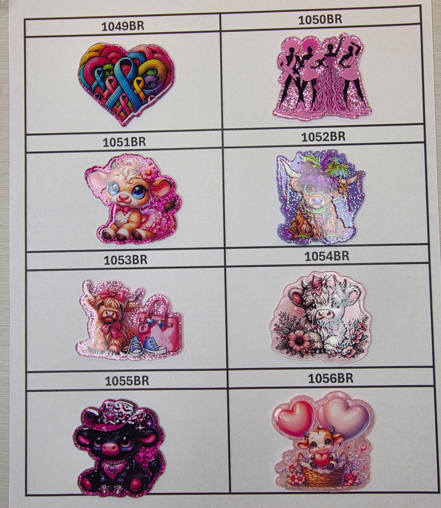 Acrylic Flatback Catalog