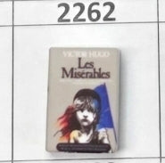 2262- Les Mes Book Focal Bead