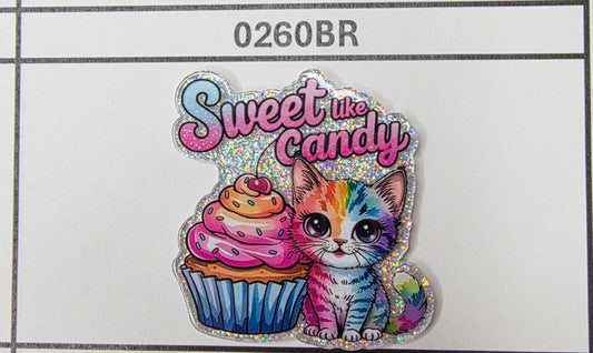 0260BR Sweet Like Candy Cat