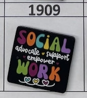 1909- Social Work Focal Bead