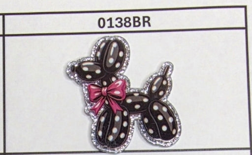 0138BR Polkadot Balloon Dog
