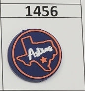 1456- Round H Ast Focal Bead