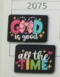 2075- God Is Good Focal Bead