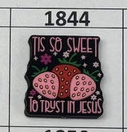 1844- Trust in Jesus Focal Bead