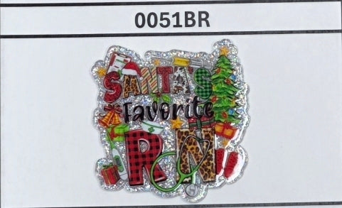 0051BR Santa's Favorite RN