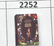 2252- Toy S Book Focal Bead