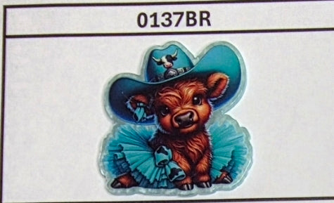 0137BR Cowgirl Moo