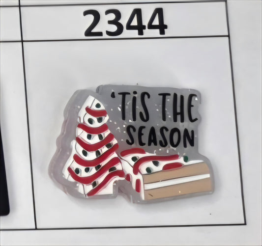 2344- Tis the Season Focal Bead