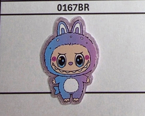 0167BR Blue Purple  Bubu