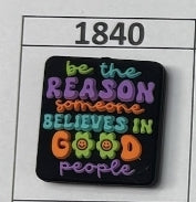 1840- Be the Reason Focal Bead