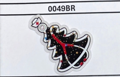 0049BR Black Steth Christmas Tree