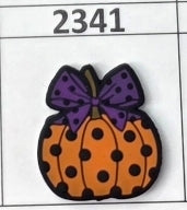 2341-Pumpkin Focal Bead