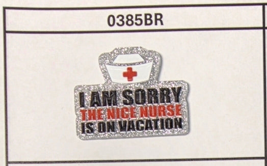 0385BR Nice Nurse on Vacation